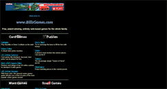 Desktop Screenshot of billsgames.com